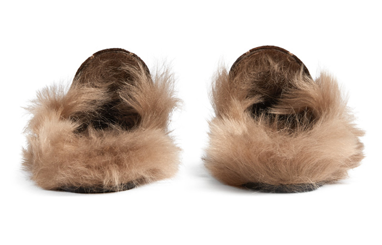 (W) Gucci Leather Flat 'Brown' 圖 4