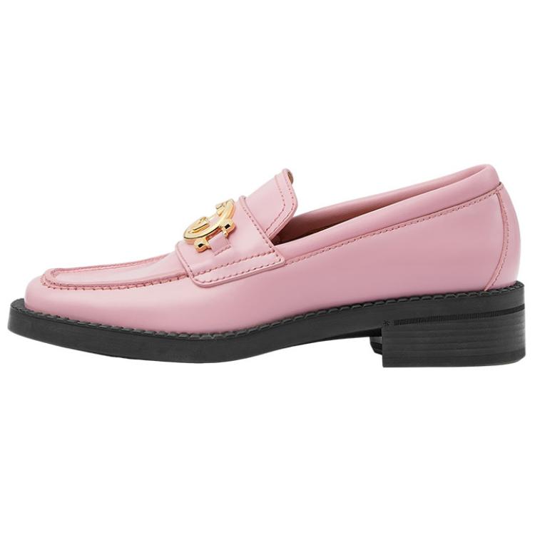 (Women) Gucci Leather Flat 'Pink'