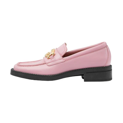 (W) Gucci Leather Flat 'Pink'