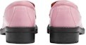 Shop (W) グッチ レディース レザー フラットシューズ『ピンク』 ?701791-10R60-5823
