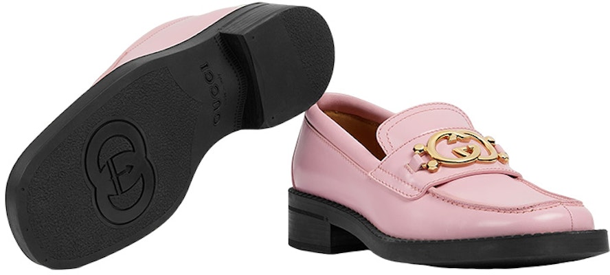 (W) グッチ レディース レザー フラットシューズ『ピンク』 ?701791-10R60-5823 Purchase (W) グッチ レディース レザー フラットシューズ『ピンク』 ?701791-10R60-5823