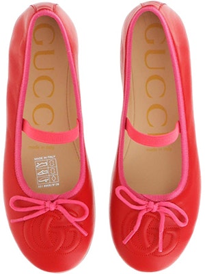 (W) グッチ レザー フラット「レッド」 7029071D7A06561 Lookbook (W) グッチ レザー フラット「レッド」 7029071D7A06561