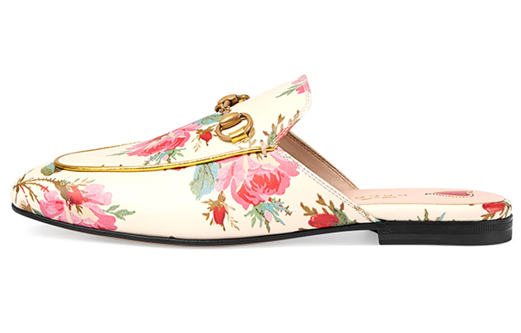 Buy (W) Gucci Zapatos Planos de Cuero 'Moda Blanca' 505511-0JD10-9290