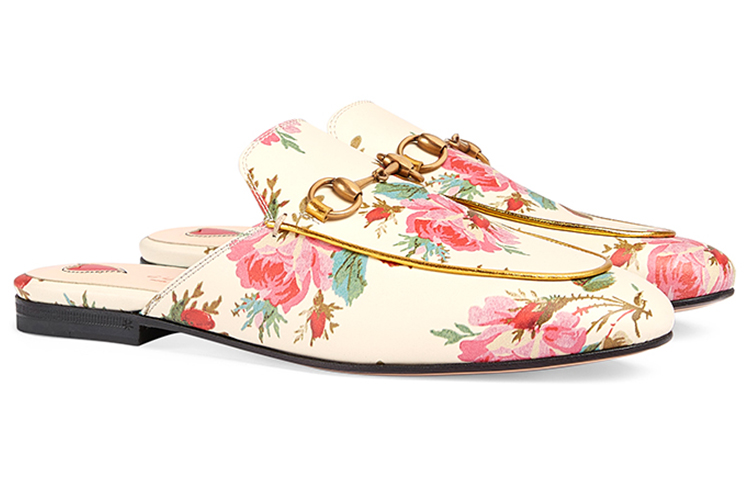 Order GUCCI 古奇 皮革 時尚平底鞋 女款 白色
