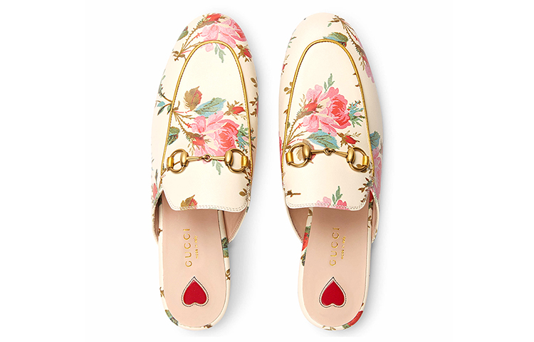 Lookbook GUCCI 古奇 皮革 時尚平底鞋 女款 白色