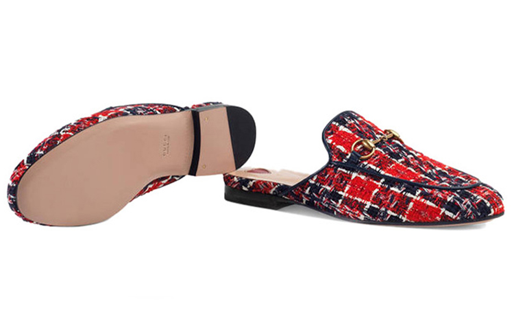 Purchase (Women) Gucci Leather Flats 'Red' 475094-9PJ20-4296