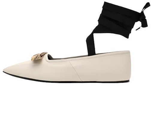 (Women) Gucci Leather Flats SS23 'White Square-Toe' 726052-AABH9-9171 Buy (Women) Gucci Leather Flats SS23 'White Square-Toe' 726052-AABH9-9171