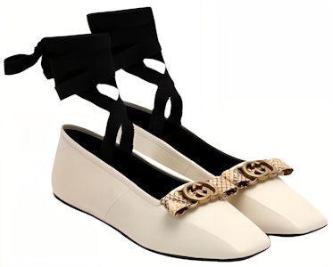 (W) (女性用) グッチ レザーフラット SS23『ホワイト スクエアトゥ』726052-AABH9-9171 726052-AABH9-9171 Shop (W) (女性用) グッチ レザーフラット SS23『ホワイト スクエアトゥ』726052-AABH9-9171 726052-AABH9-9171