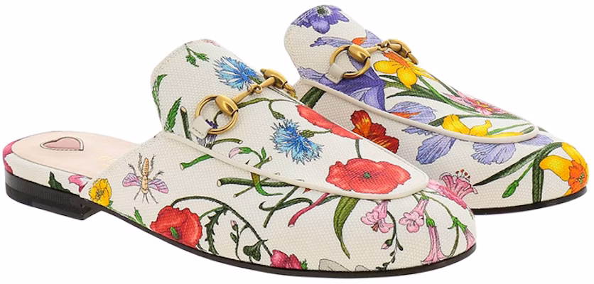 (Women) Gucci Leather Floral Mule 'White' 475094-9ZIF0-9090 Lookbook (Women) Gucci Leather Floral Mule 'White' 475094-9ZIF0-9090