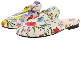 (W) 구찌 가죽 플로럴 뮬 (화이트) 475094-9ZIF0-9090 Shop (W) 구찌 가죽 플로럴 뮬 (화이트) 475094-9ZIF0-9090