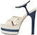 (Women) Gucci Leather GG 'Blue Stripe Heels' 746613-C9D10-9047
