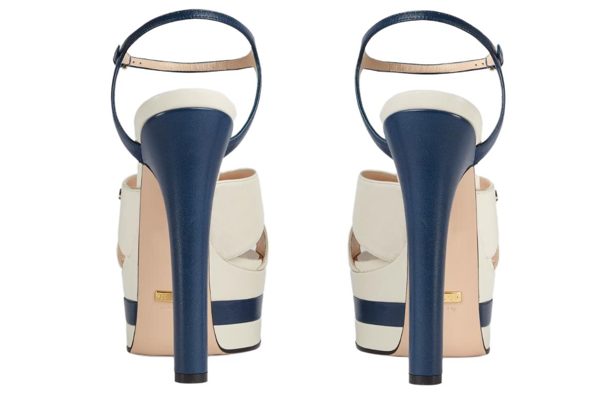 Purchase (W) Talons en cuir Gucci GG ''Rayure Bleue''. 746613-C9D10-9047