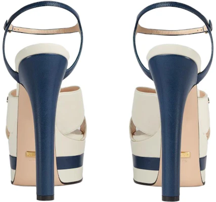 (W) Talons en cuir Gucci GG ''Rayure Bleue''. 746613-C9D10-9047 Purchase (W) Talons en cuir Gucci GG ''Rayure Bleue''. 746613-C9D10-9047