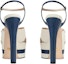 Purchase (Women) Gucci Leather GG 'Blue Stripe Heels' 746613-C9D10-9047