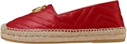 Buy (Women) Gucci Leather GG 'Red Fisherman Shoes' 551890-BKO00-6433