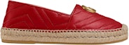 Order (Women) Gucci Leather GG 'Red Fisherman Shoes' 551890-BKO00-6433
