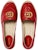 (Women) Gucci Leather GG 'Red Fisherman Shoes' 551890-BKO00-6433