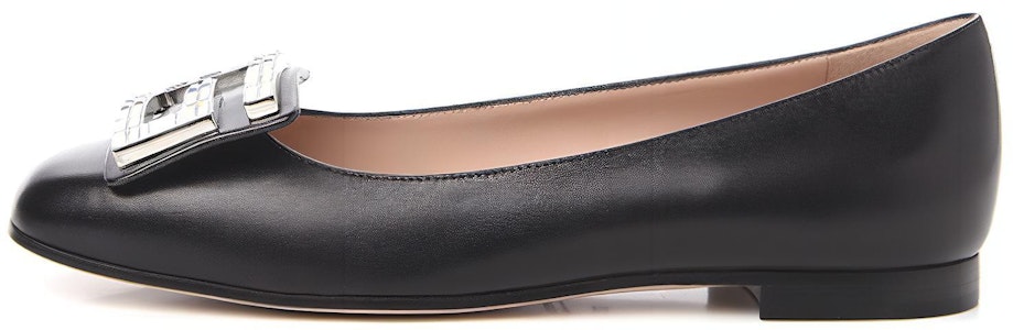 (W) Gucci Kulit GG Kristal Flat 'Hitam' 551434-C9D00-1000 Buy (W) Gucci Kulit GG Kristal Flat 'Hitam' 551434-C9D00-1000