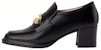 (Women) Gucci Leather GG Loafer 'Black' 719846-10R60-1000