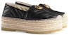 (W) Gucci Kulit GG Platform 'Hitam' 551884-KO00-1000