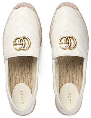(W) Gucci Kulit GG Platform 'Putih' 551884-KO00-9014 Lookbook (W) Gucci Kulit GG Platform 'Putih' 551884-KO00-9014