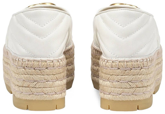 (Women) Gucci Leather GG Platform 'White' 551884-KO00-9014 Shop (Women) Gucci Leather GG Platform 'White' 551884-KO00-9014