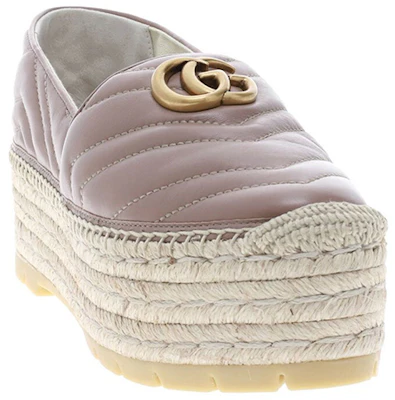 (W) Gucci Kasut Kulit GG Platform 'Merah Jambu' 551884-KO00-5729 Lookbook (W) Gucci Kasut Kulit GG Platform 'Merah Jambu' 551884-KO00-5729
