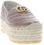 Lookbook (W) Gucci Kasut Kulit GG Platform 'Merah Jambu' 551884-KO00-5729