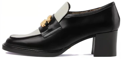 (Women) Gucci Leather GG Slip-On Loafer 'Black Block Heel' 724230-AABCO-1167 (Women) Gucci Leather GG Slip-On Loafer 'Black Block Heel' 724230-AABCO-1167