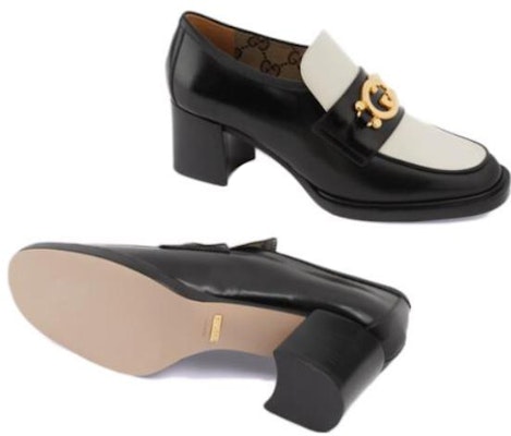 (Women) Gucci Leather GG Slip-On Loafer 'Black Block Heel' 724230-AABCO-1167 Purchase (Women) Gucci Leather GG Slip-On Loafer 'Black Block Heel' 724230-AABCO-1167