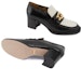 Purchase (Women) Gucci Leather GG Slip-On Loafer 'Black Block Heel' 724230-AABCO-1167