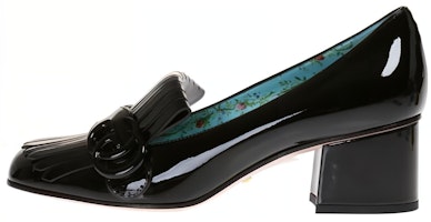 (Women) Gucci Leather GG Tassel High Heels 'Black' 474510-BNC00-1000 (Women) Gucci Leather GG Tassel High Heels 'Black' 474510-BNC00-1000