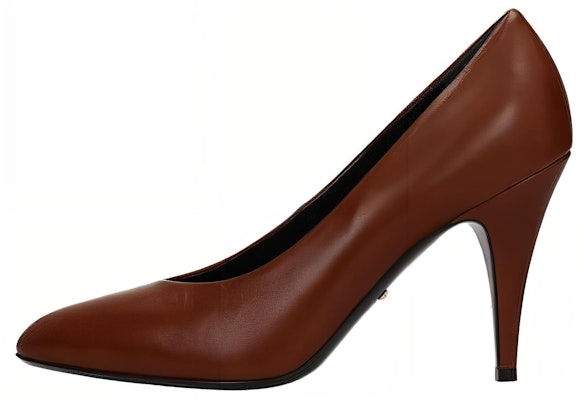 (Women) Gucci Leather High-Heel 'Brown' 589769-C9D00-2829 Buy (Women) Gucci Leather High-Heel 'Brown' 589769-C9D00-2829