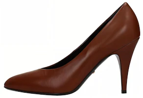 (Women) Gucci Leather High-Heel 'Brown' 589769-C9D00-2829 (Women) Gucci Leather High-Heel 'Brown' 589769-C9D00-2829