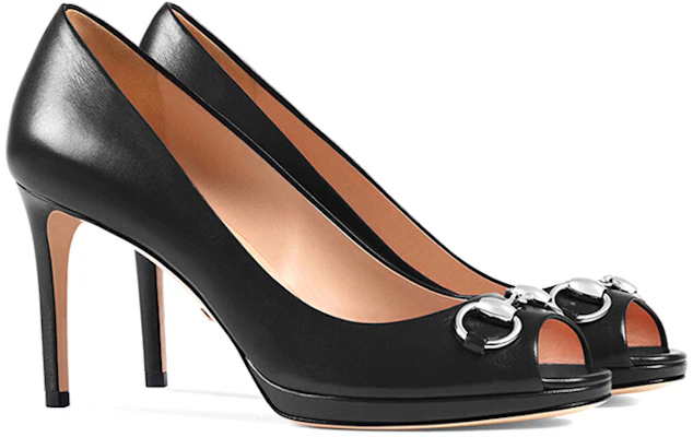 (W) Gucci Leren High-Heel Slide ''Fashion'' 408214-C9D00-1000 Lookbook (W) Gucci Leren High-Heel Slide ''Fashion'' 408214-C9D00-1000
