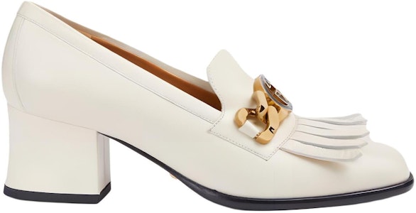 (W) Gucci 白色时尚厚底高跟皮鞋 750532-C9D00-9022 Order (W) Gucci 白色时尚厚底高跟皮鞋 750532-C9D00-9022