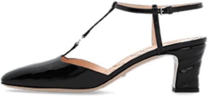 (Women) Gucci Leather High-Heels 'Black Buckle Fashion' 723446-BNC00-1000 (Women) Gucci Leather High-Heels 'Black Buckle Fashion' 723446-BNC00-1000