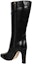 Shop (Women) Gucci Leather High-Top 'Black' 699416-BKO00-1000