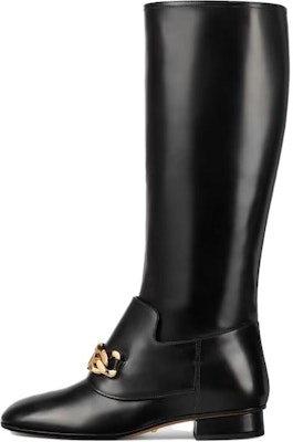 (Women) Gucci Leather High-Top Boot 'Black Comfort Fashion' 756398-DS800-1000 Buy (Women) Gucci Leather High-Top Boot 'Black Comfort Fashion' 756398-DS800-1000