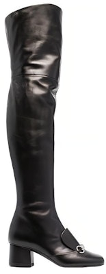 (Women) Gucci Leather High-Top Boot 'Black Fashion' 388330-BTM60-1000 Order (Women) Gucci Leather High-Top Boot 'Black Fashion' 388330-BTM60-1000
