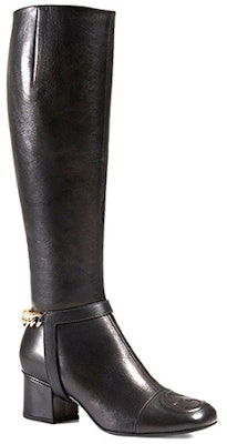 (W) Gucci Sepatu Boot Tinggi Kulit 'Black Fashion' 388453-AEMP0-1000 Lookbook (W) Gucci Sepatu Boot Tinggi Kulit 'Black Fashion' 388453-AEMP0-1000