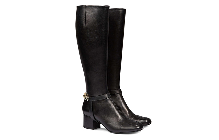 Purchase (W) Bota Alta de Cuero Gucci 'Moda Negra' 388453-AEMP0-1000