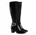 (W) But Kasut Tinggi Kulit Gucci 'Black Fashion' 430433-AFE00-1000