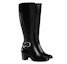Lookbook (W) But Kasut Tinggi Kulit Gucci 'Black Fashion' 430433-AFE00-1000