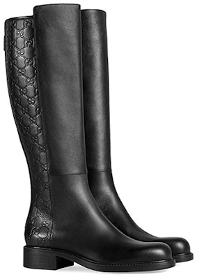 (W) Boots Tinggi Kulit Gucci 'Fashion Hitam' 408211-A9L20-1000 Shop (W) Boots Tinggi Kulit Gucci 'Fashion Hitam' 408211-A9L20-1000