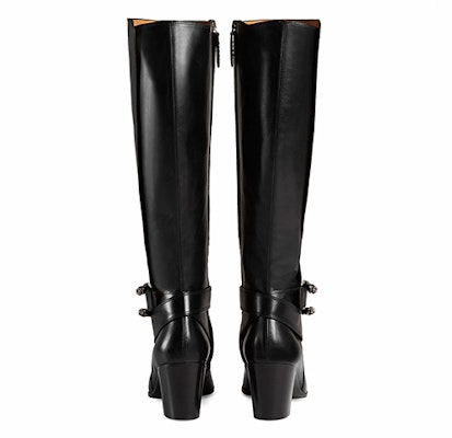 (Women) Gucci Leather High-Top Boots 'Black Fashion' 430433-AFE00-1000 Purchase (Women) Gucci Leather High-Top Boots 'Black Fashion' 430433-AFE00-1000