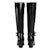 (W) But Kasut Tinggi Kulit Gucci 'Black Fashion' 430433-AFE00-1000