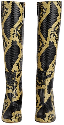 (W) Botas Altas de Cuero Gucci 'Negro Amarillo' 740069-EAANP-1603 Lookbook (W) Botas Altas de Cuero Gucci 'Negro Amarillo' 740069-EAANP-1603