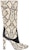 (W) But Kasut Tinggi Gucci Kulit 'Brown Python' 699416-19YK0-9777