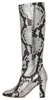(Women) Gucci Leather High-Top Boots 'Silver Comfort' 740069-EAATL-8105 (Women) Gucci Leather High-Top Boots 'Silver Comfort' 740069-EAATL-8105